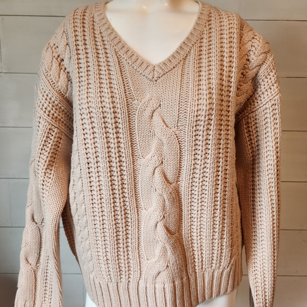 Roolee Rose Colored Sweater Size XL